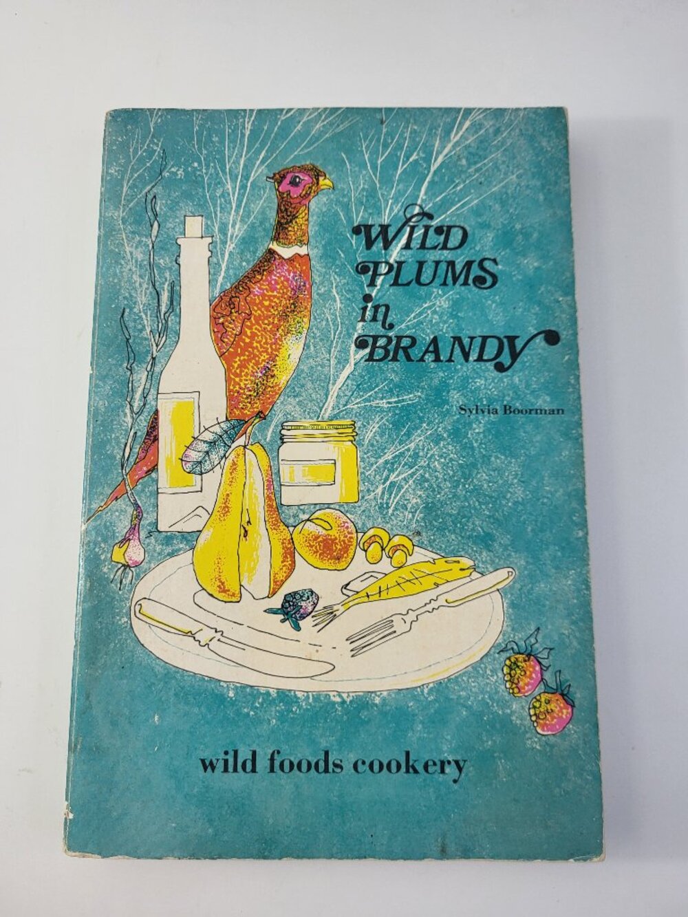 Wild Plums in Brandy: Wild Foods Cookery by Sylvia Bernstein 1973 Paperback Cook
